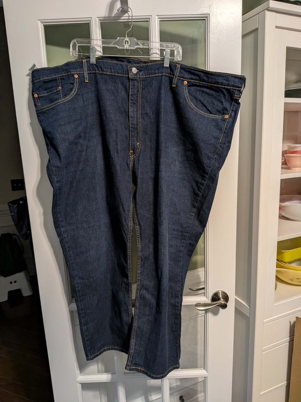 Levis 541 Athletic Taper Jeans Mens 54x30 Big and Tall Stretch Blue Denim NWT